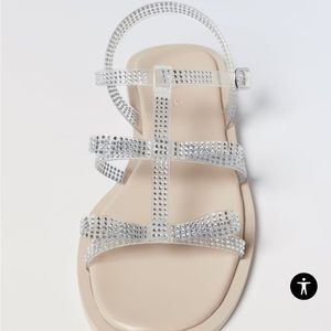 Zara Jewel Strappy Sandals for girls